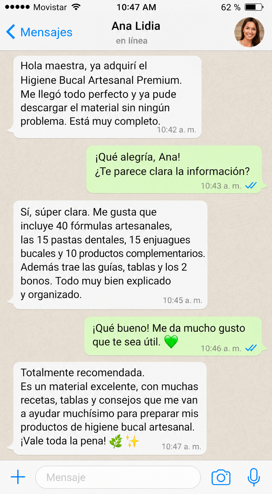 Opinión de cliente 3
